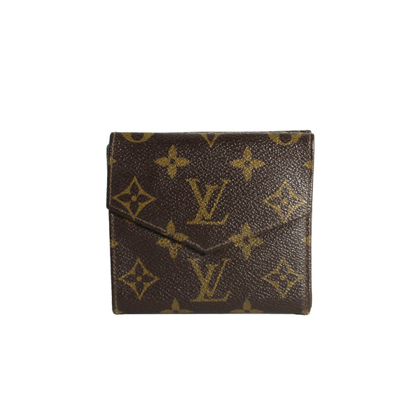Louis Vuitton Vintage Monogram Elise Square Compact Wallet