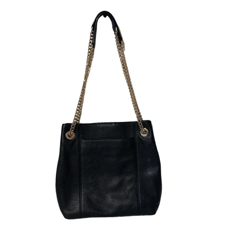 Black Pebble Shoulder Bag