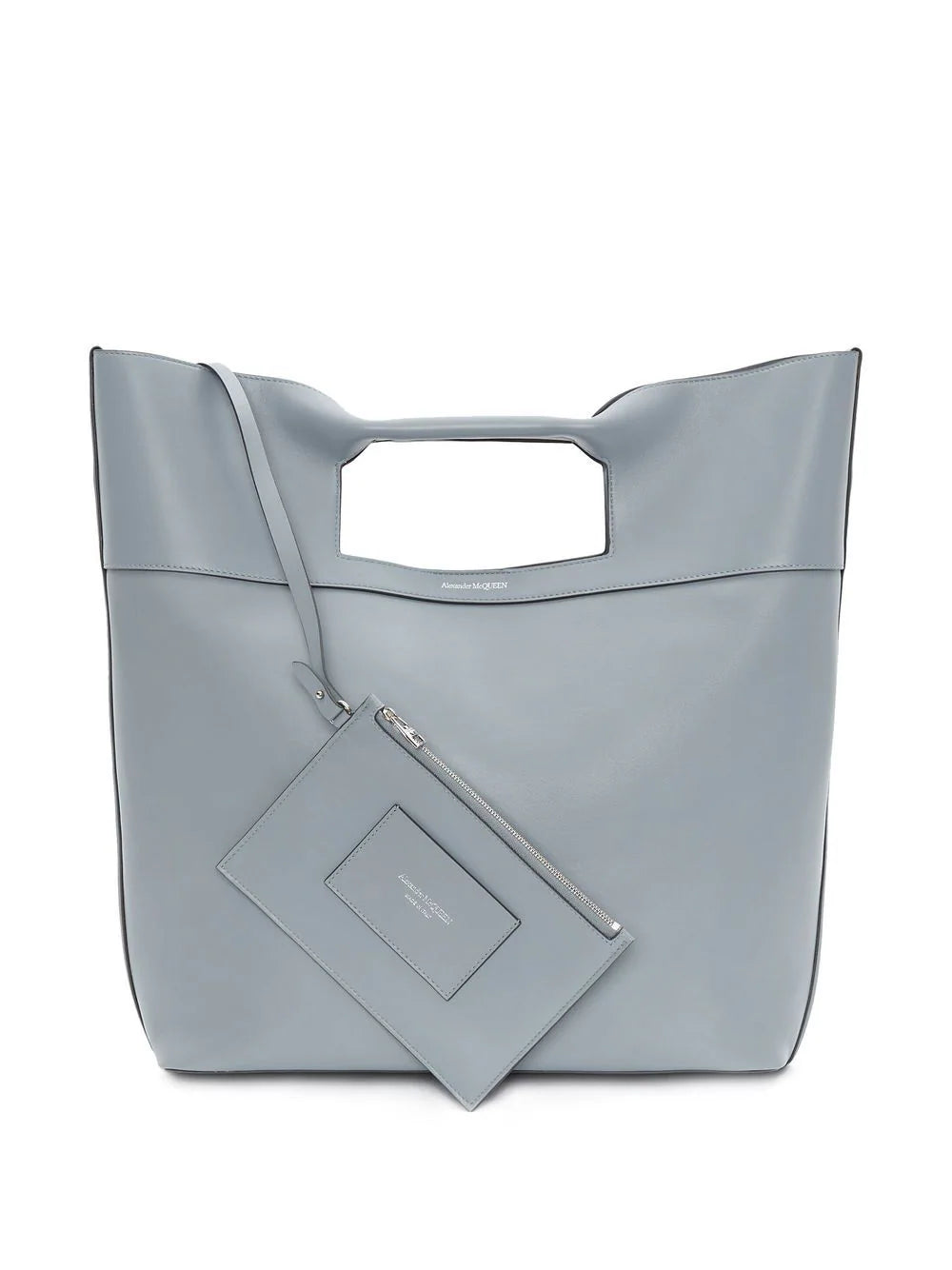 The Square Leather Tote