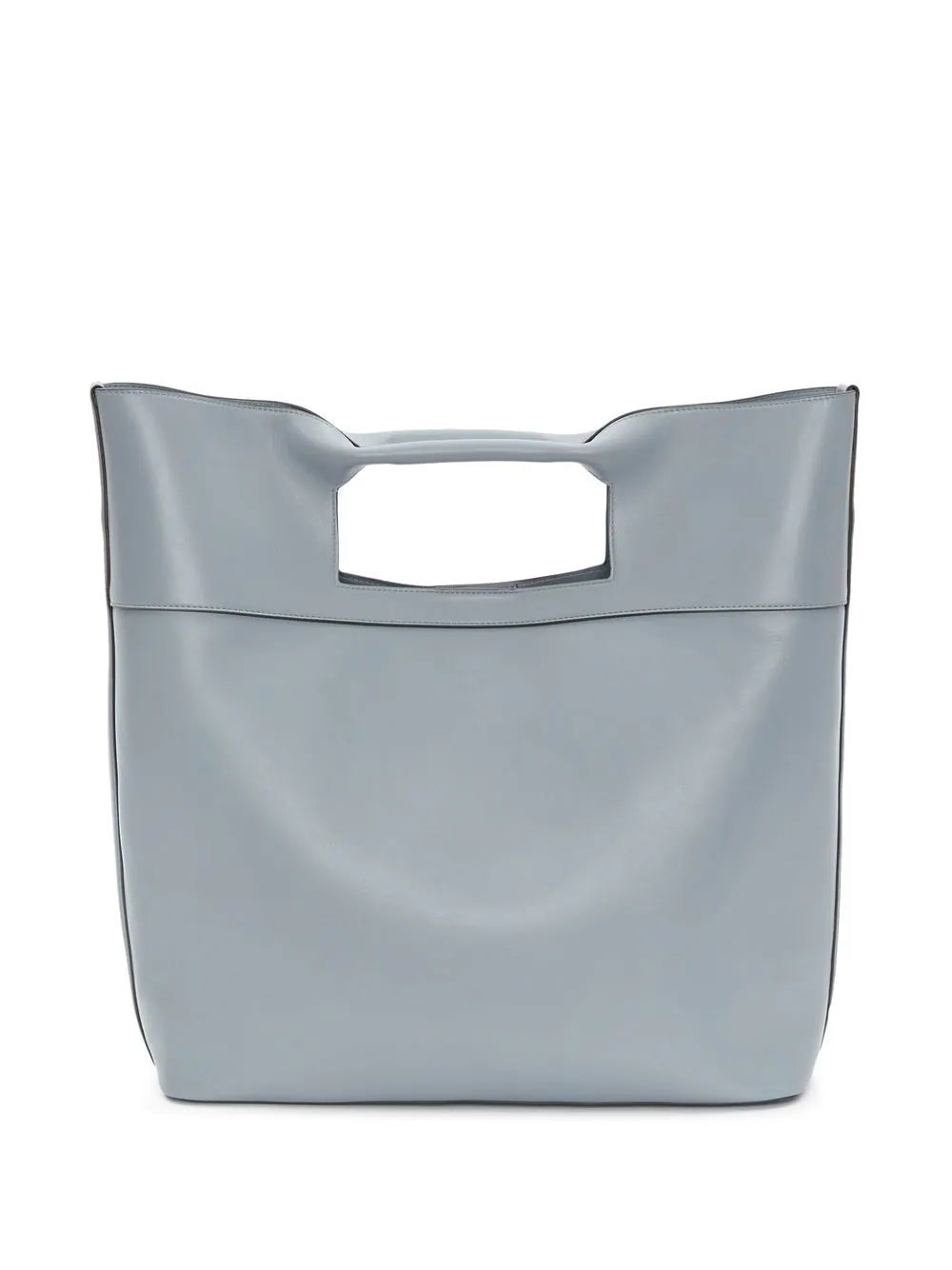 The Square Leather Tote