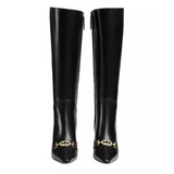 Zumi Horsebit Knee High Boots 38