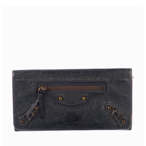 Cassandre Matelassé Large Flap Wallet