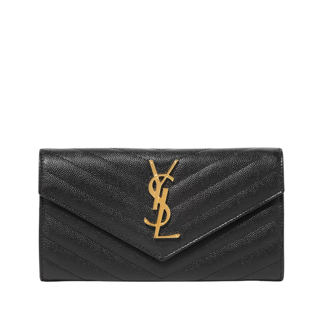 Cassandre Matelassé Large Flap Wallet