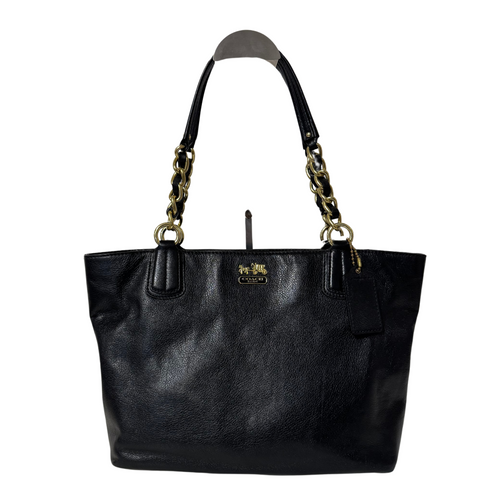 Black Leather Shoulder Bag