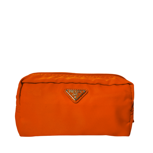 Tessuto Nylon Pouch - Orange