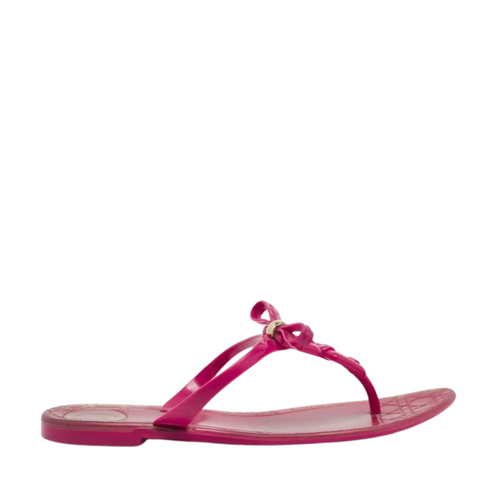 Pink Jelly Thong Sandals 39