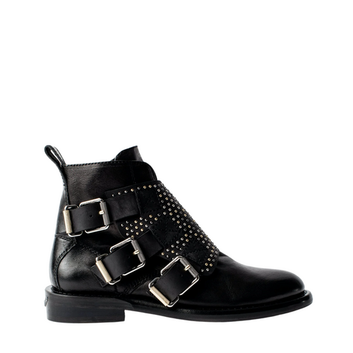 Laureen Flap Studs Ankle Boots 7