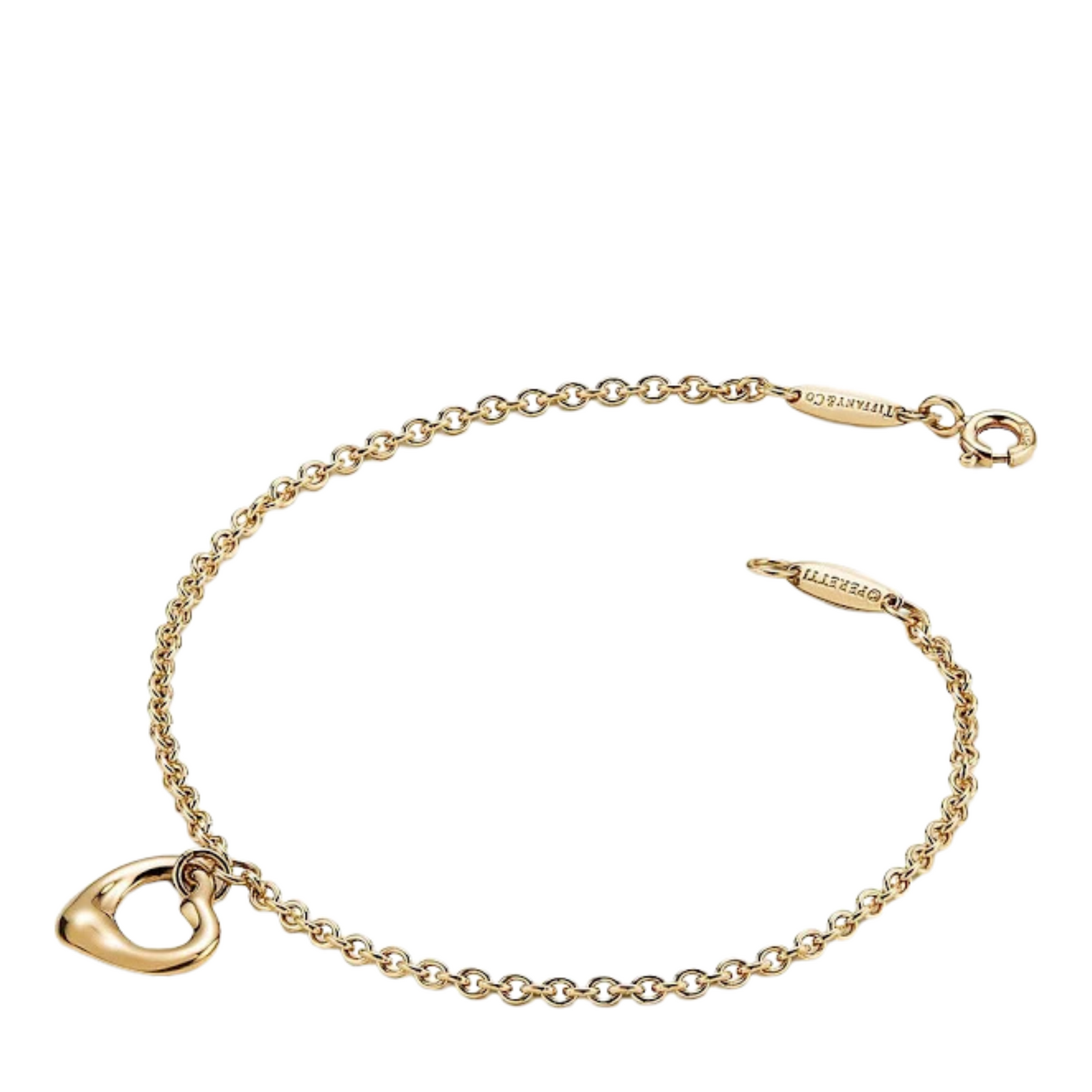 Elsa Peretti 18k Open Heart Bracelet