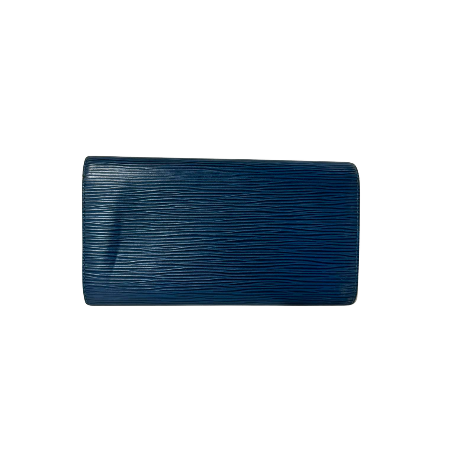 Epi Leather Wallet Blue