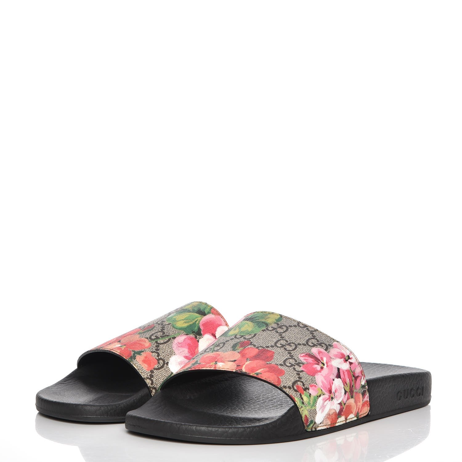 GG Blooms Supreme Floral Slide Sandals 39 Loom Magpie Boutique