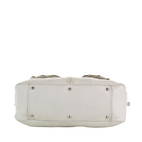 White Sac Y-Bow Shoulder Bag