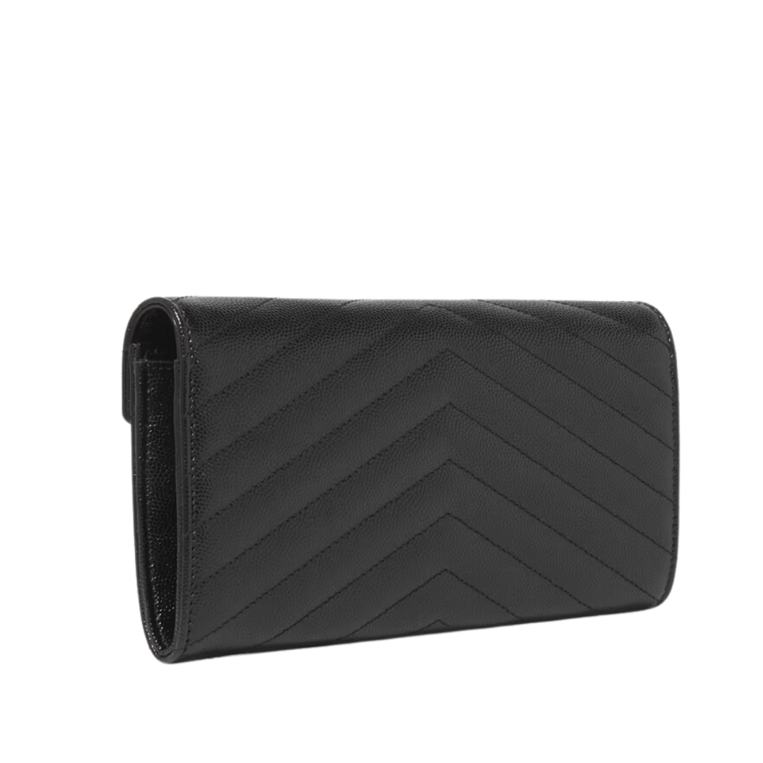 Cassandre Matelassé Large Flap Wallet