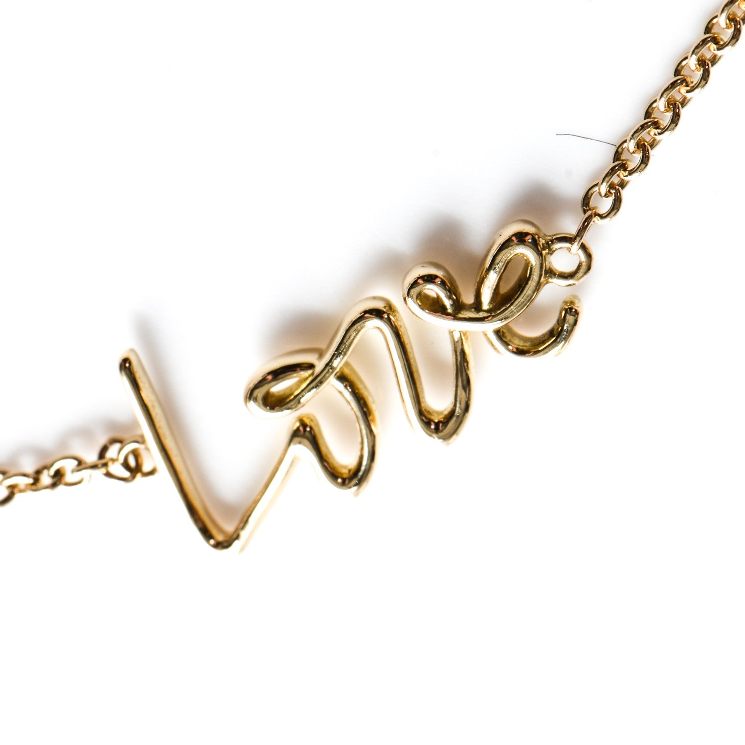 Paloma Picasso Love Bracelet Solid 18K Gold