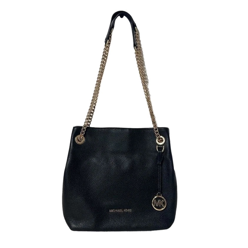 Black Pebble Shoulder Bag