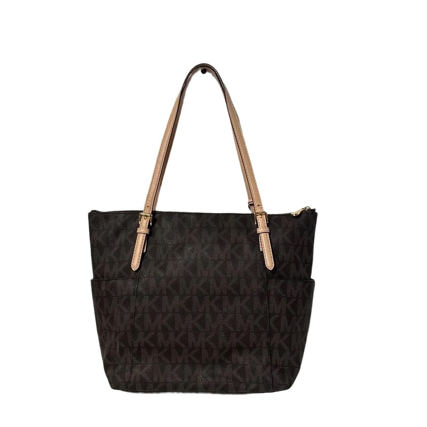 MK Monogram Tote Loom Magpie Boutique