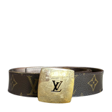 Monogram LV Cut Reversible Belt 90 36