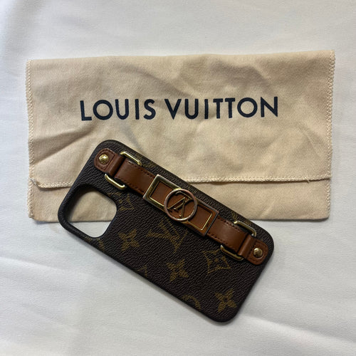 Louis Vuitton MONOGRAM Louis Vuitton BUMPER DAUPHINE IPHONE 12/12 PRO