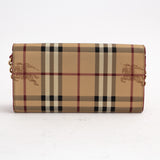 Haymarket Check Henley Wallet with Chain