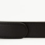 Leather Belt with Double G Buckle