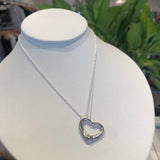 Open Heart Pendant Necklace