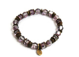 Purple Crystal Bracelet