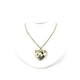 Coco Chanel Heart Necklace