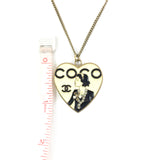 Coco Chanel Heart Necklace