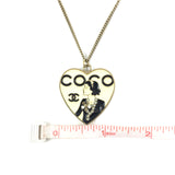 Coco Chanel Heart Necklace