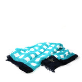 Oblong Scarf Blue