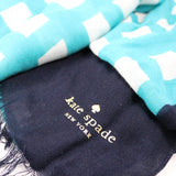 Oblong Scarf Blue