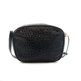 Embossed Leather Shoulder Bag