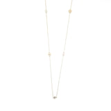 Flower Lariat Necklace