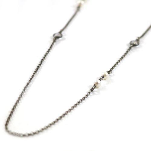 Pearl Lariat Necklace