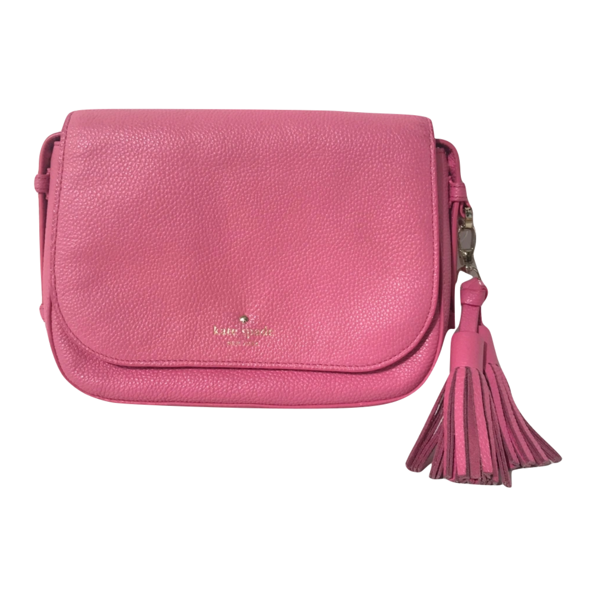 Pink Crossbody with Tassel