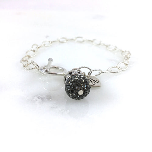 Grey Sparkle Bracelet