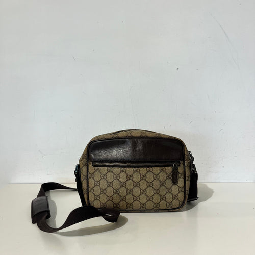 GG Coated Canvas Unisex Crossbody