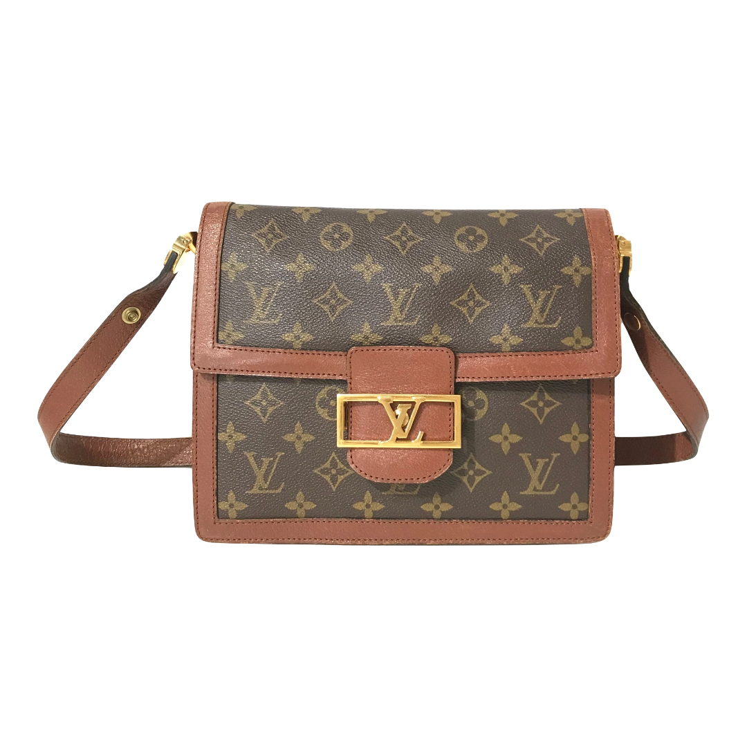 Louis Vuitton Vintage Monogram Dauphine Crossbody Bag - Brown Crossbody Bags,  Handbags - LOU763043