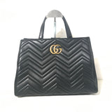 Calfskin Matelasse Medium GG Marmont Tote