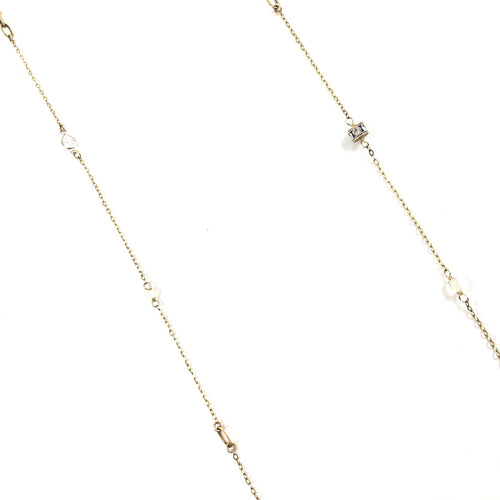 Gold Tone Lariat