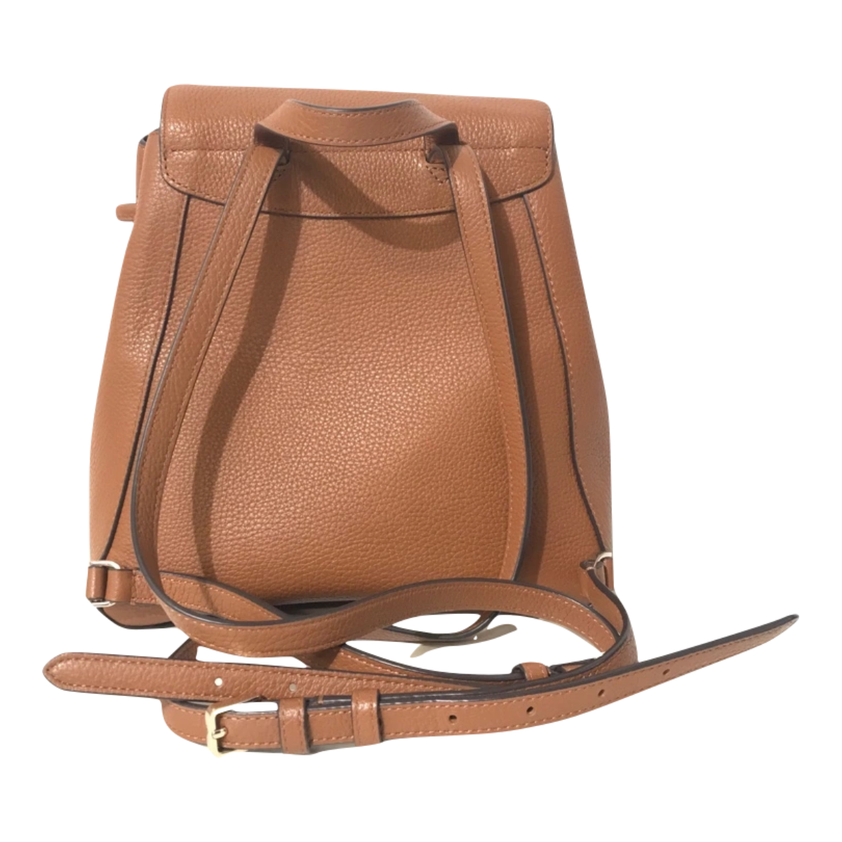 Brown Leather Backpack