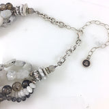 Multi-Strand Moonstone Mix Necklace