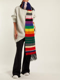 Multicolored Wool Scarf