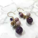 Sparkle Ball Drop Earrings