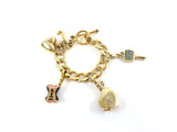 Gold Charm Bracelet